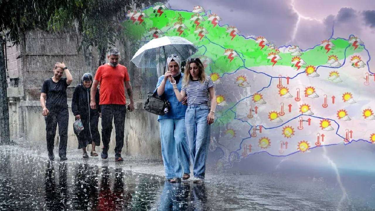 Hafta sonu plan yapacaklar yandı! AKOM uyardı: Cumartesi günü fırtına ve sağanak yıkıp geçecek! 4